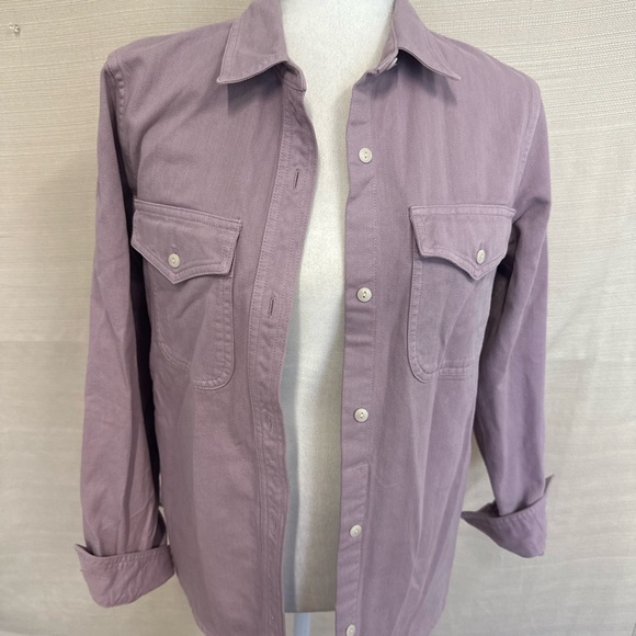 Madewell Lavender Shirt Jacket - Picture 2 of 3